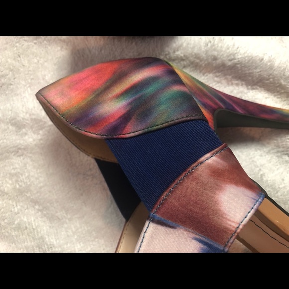 Multicolor heel sandals Anne Michelle Assassin 8 - Picture 5 of 8